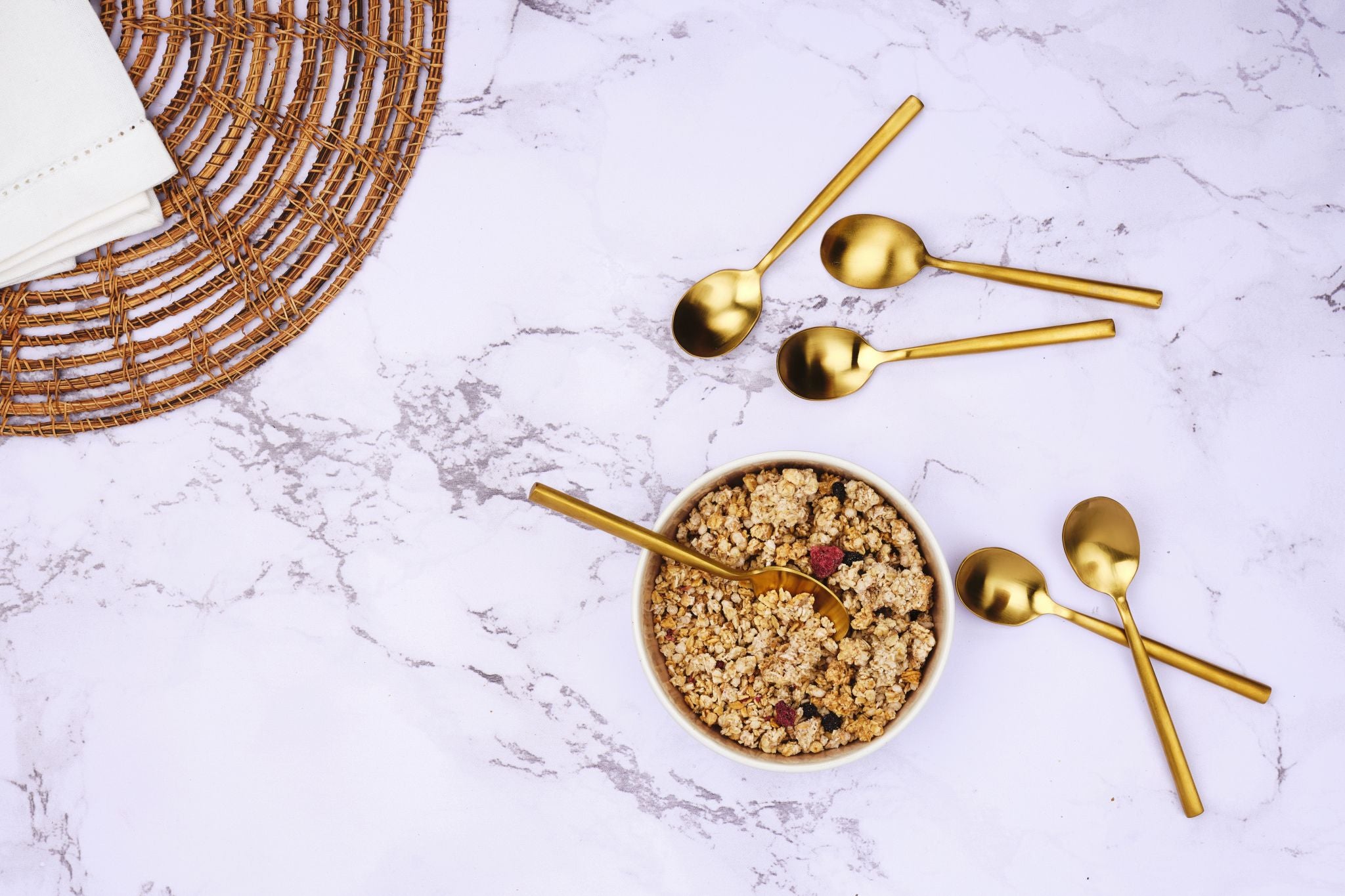 Set posate NILS 24 pezzi - Oro