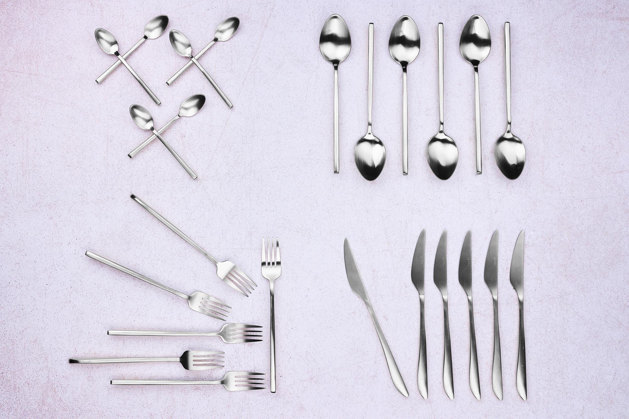 Besteck-Set OLAF - 24 tlg. - Silber