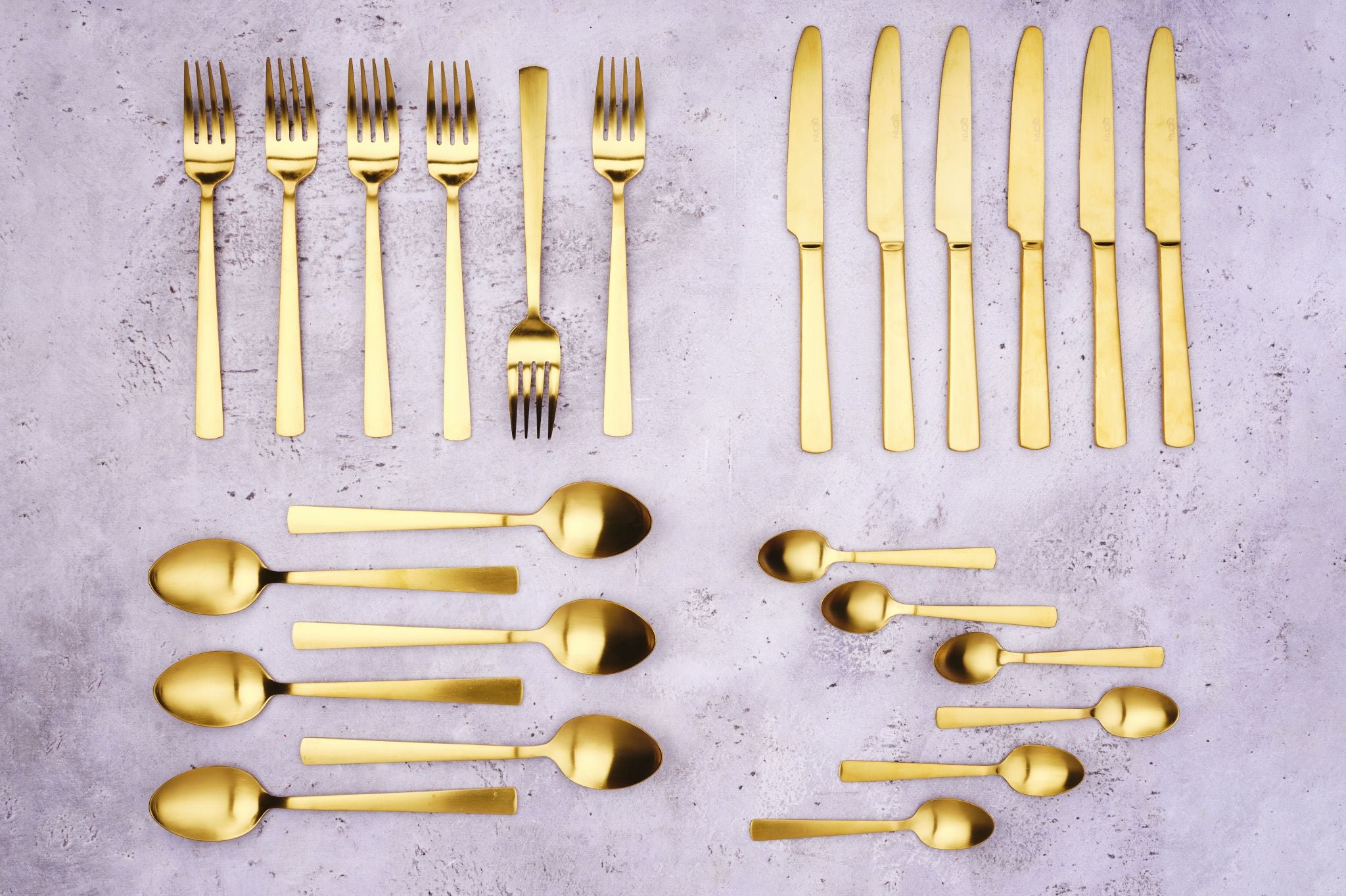 Besteck-Set TELMO - 24 tlg. - Gold