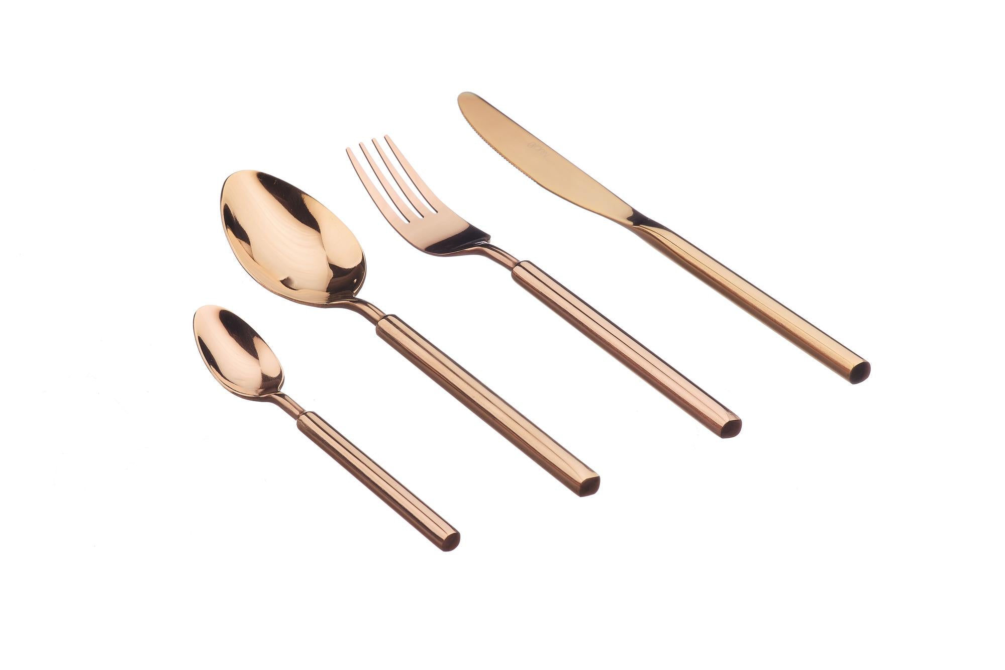 Besteck-Set VIGGO - 24 tlg. - Kupfer