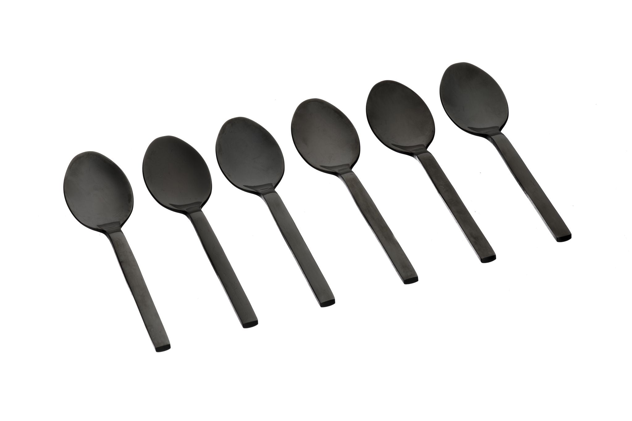 Set mit 6 kleinen Löffel EMUND - 6 tlg. - Schwarz
