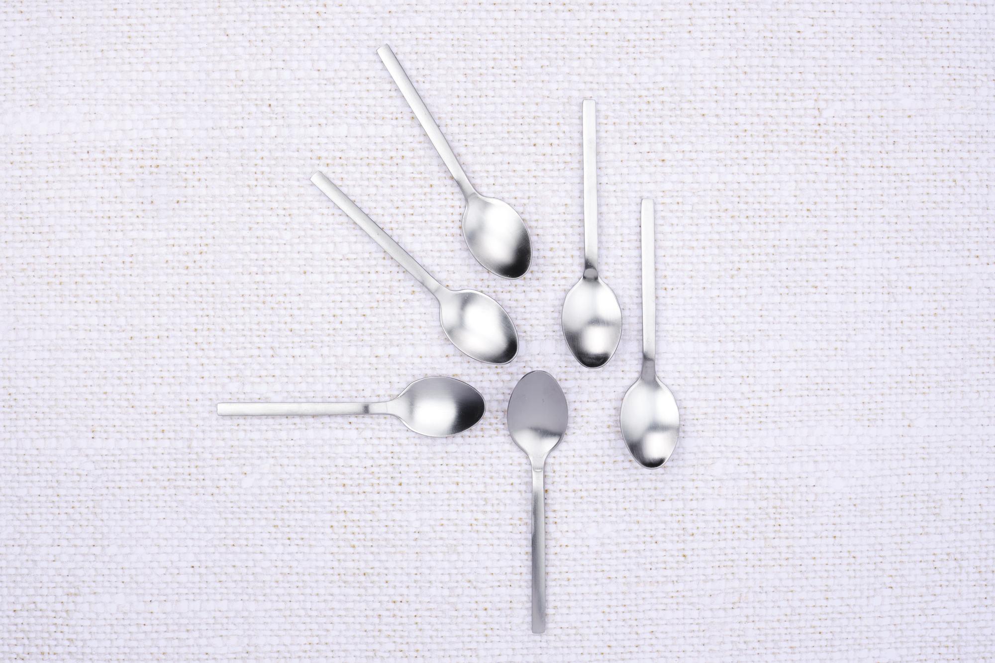 Set mit 6 kleinen Löffel EMUND - 6 tlg. - Silber