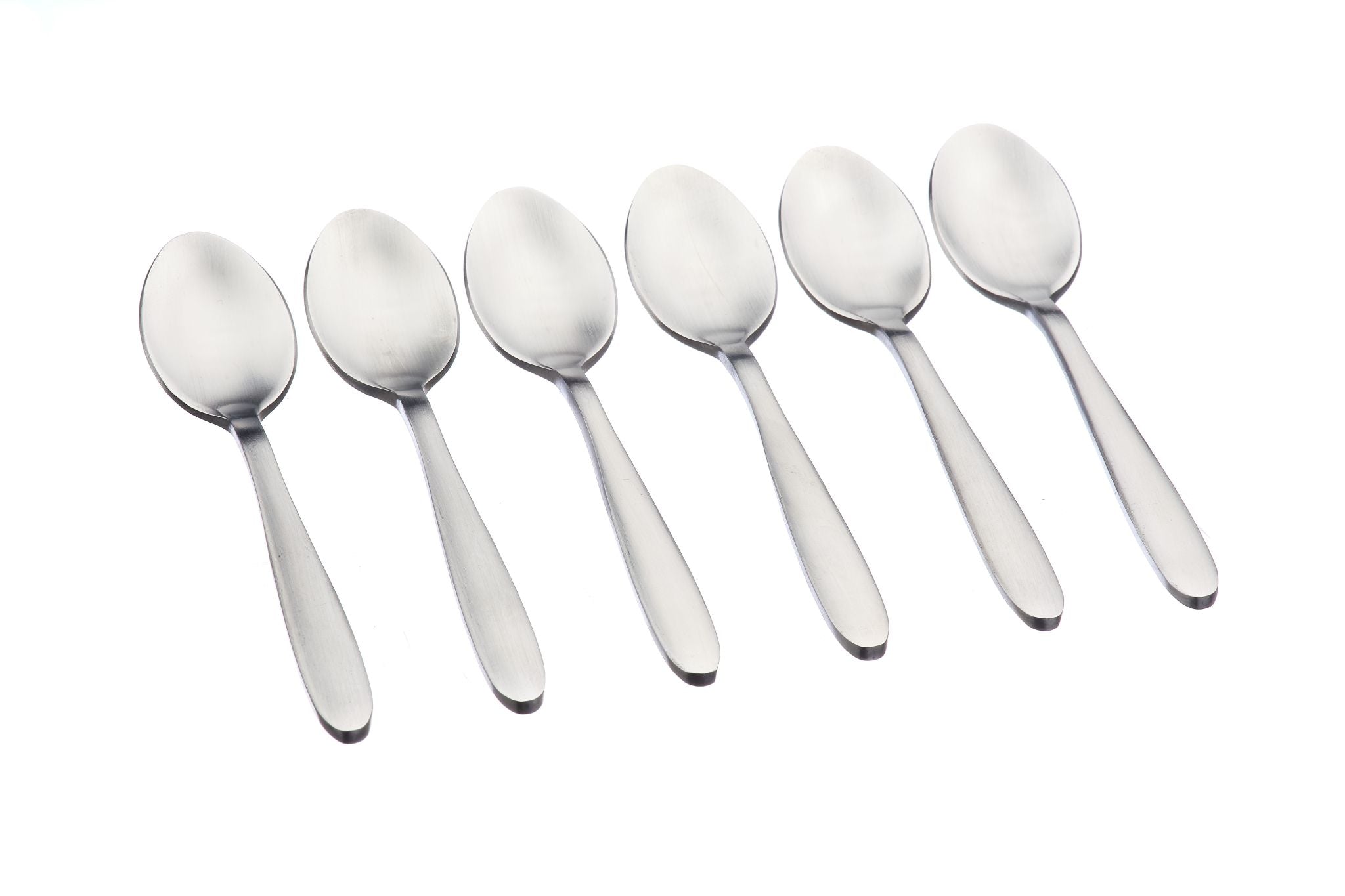 Set mit 6 kleinen Löffel KAJA - 6 tlg. - Silber