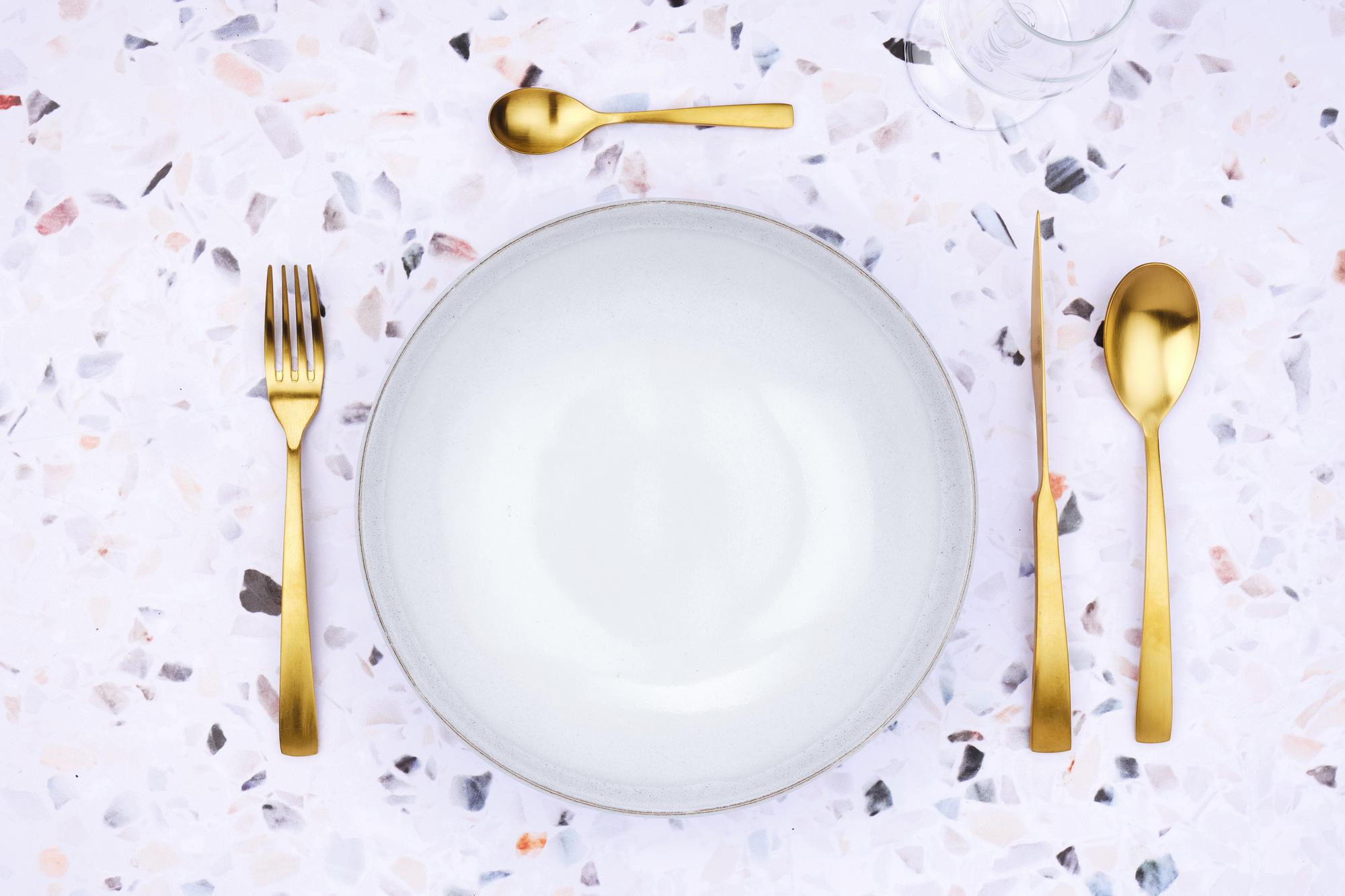 Set mit 6 kleinen Löffel OGLU - 6 tlg. - Gold