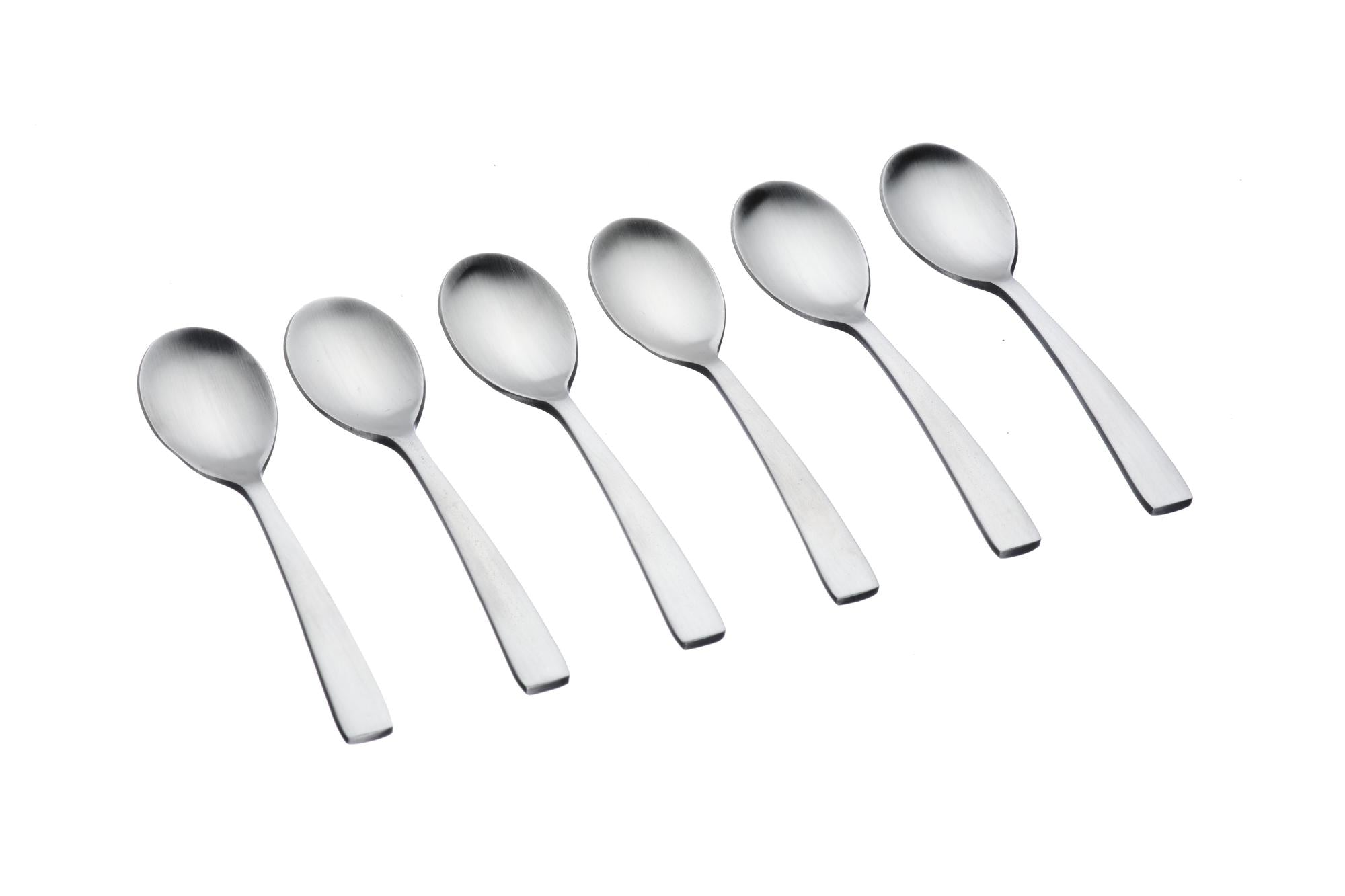 Set mit 6 kleinen Löffel OGLU - 6 tlg. - Silber