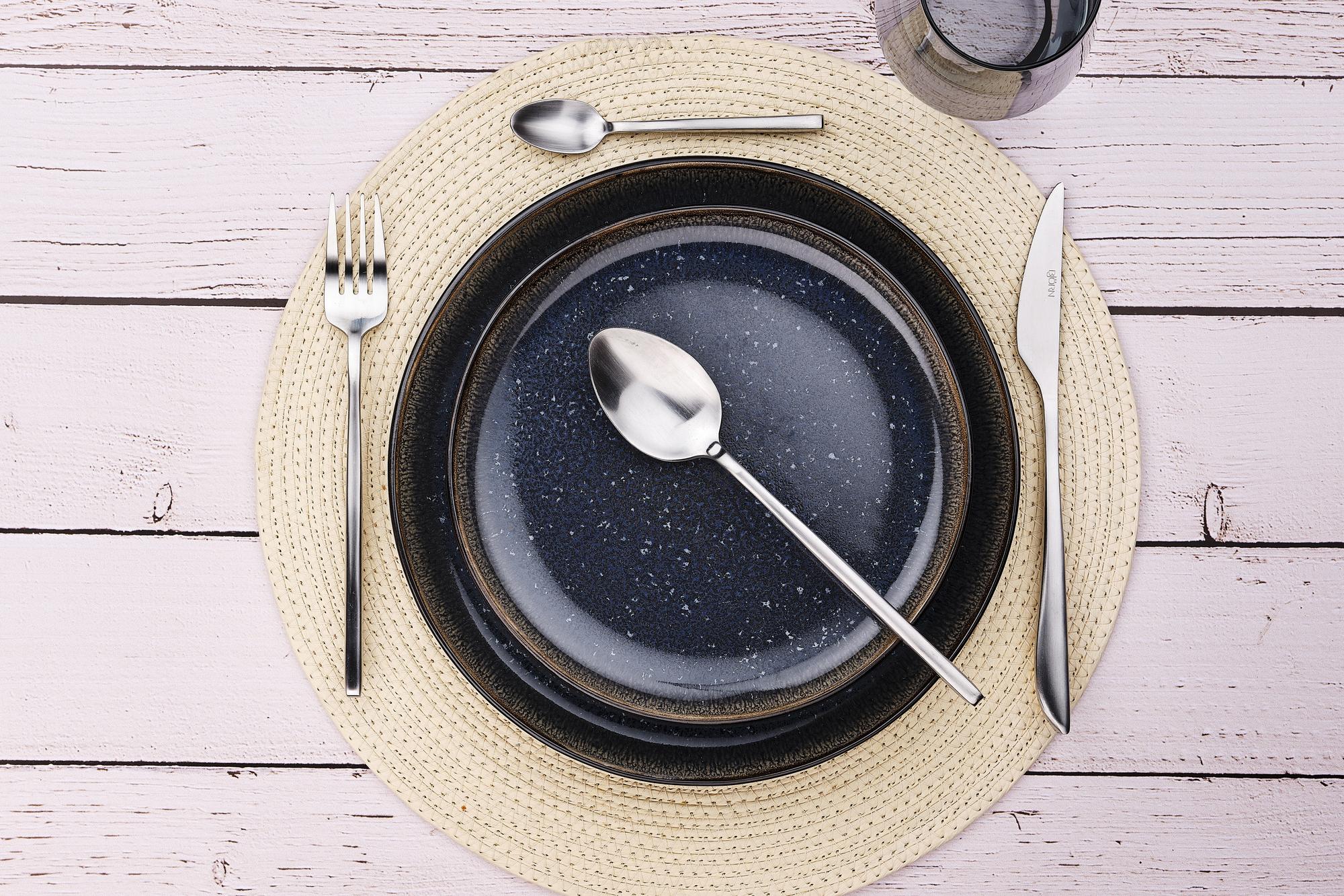 Set mit 6 kleinen Löffel OLAF - 6 tlg. - Silber