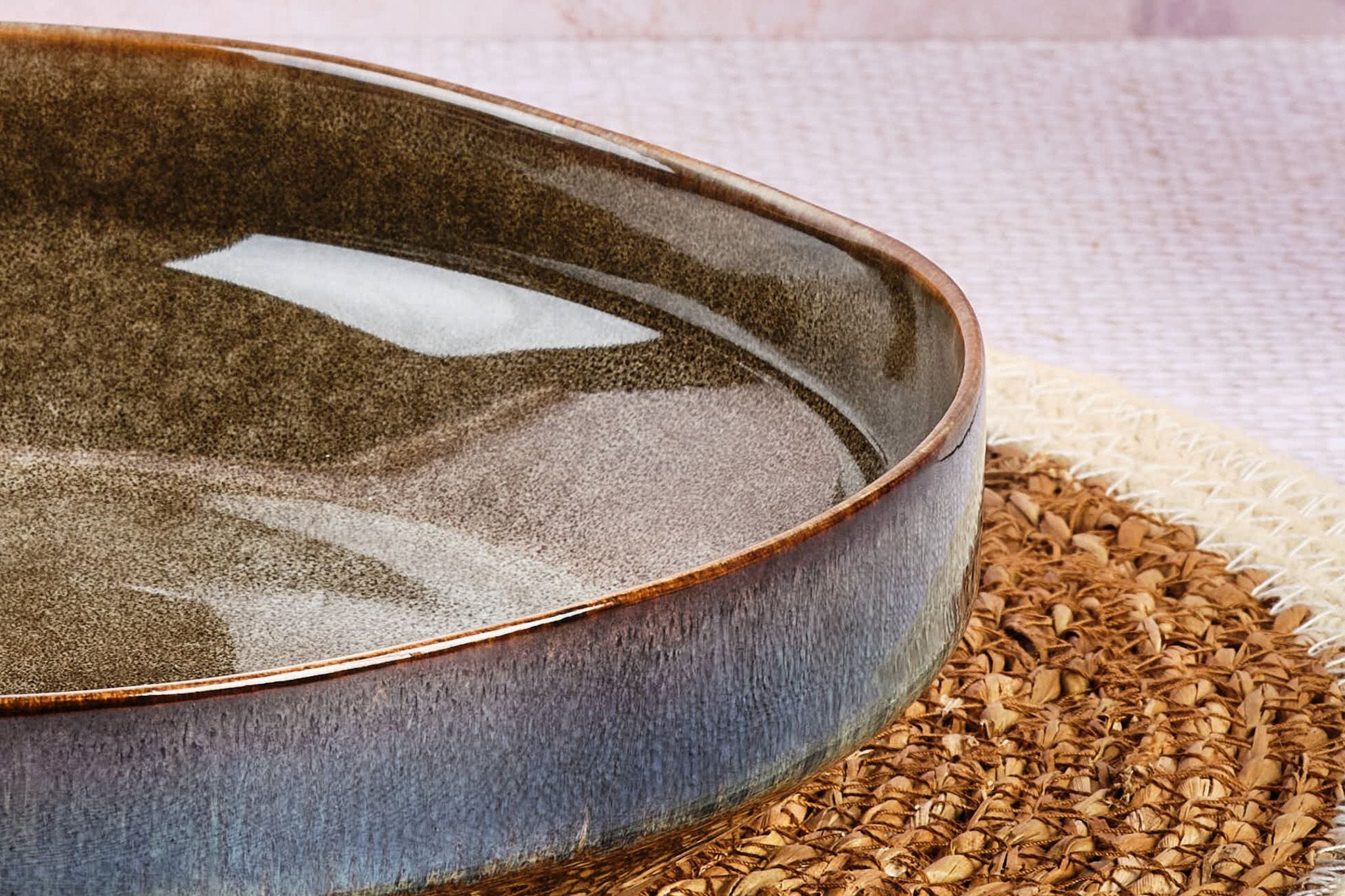 Corbeille à fruits GENESIS Ø28cm - Basalte