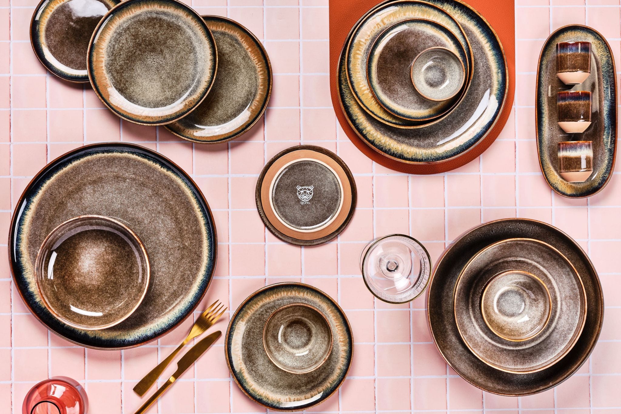 Corbeille à fruits GENESIS Ø28cm - Basalte