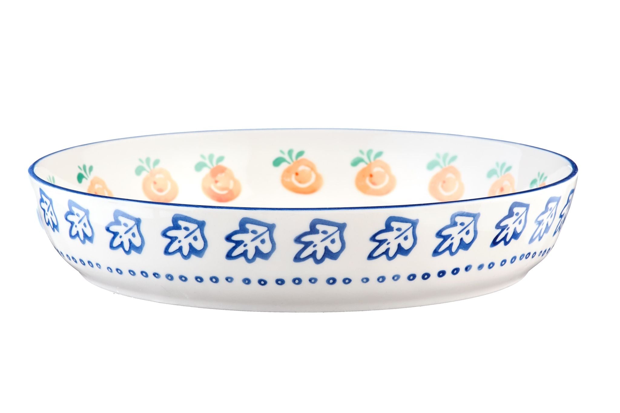 Corbeille à fruits NAPOLI Ø25,5cm - 2 pièces - Agrume