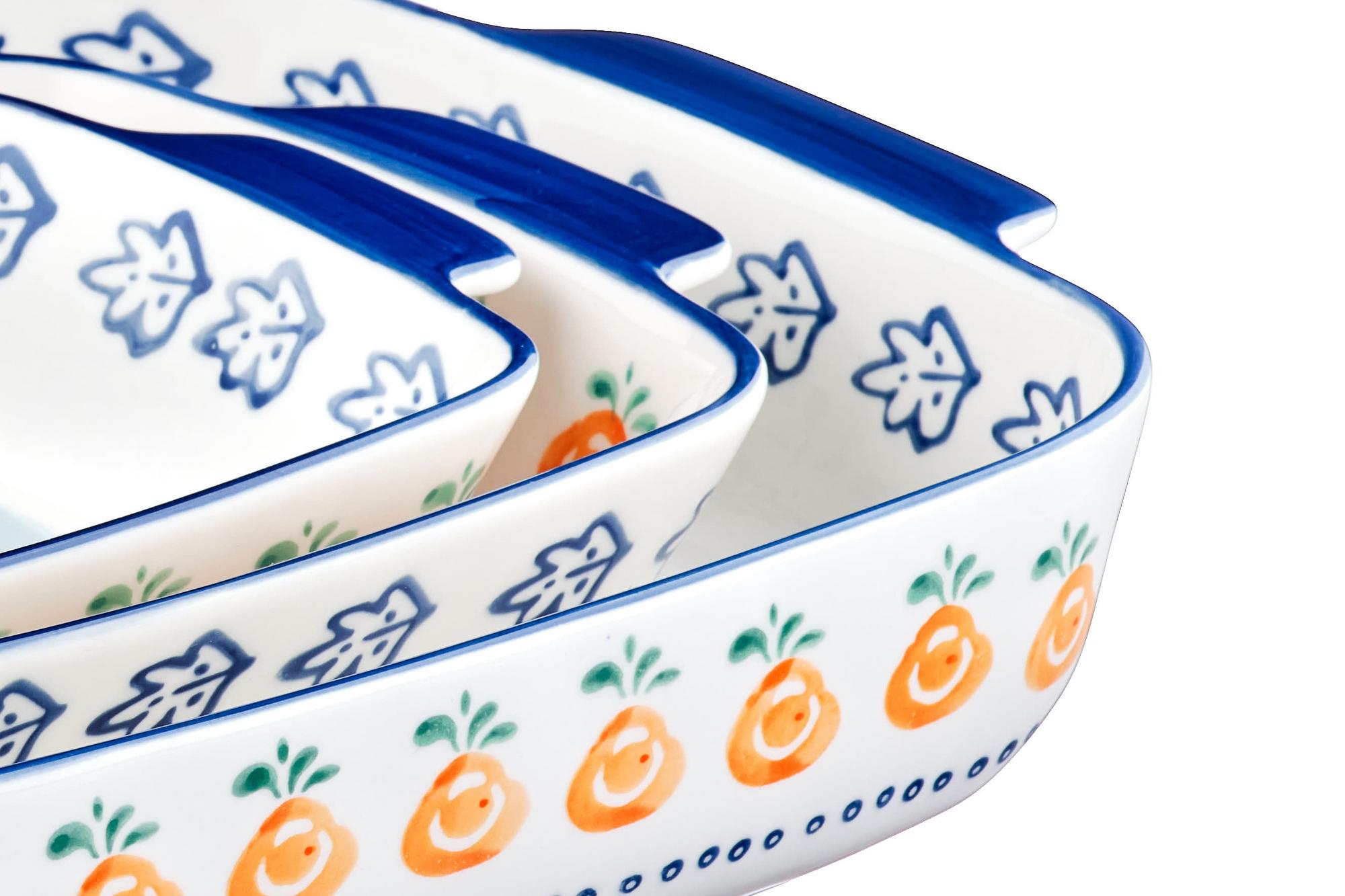 Auflaufform-Set NAPOLI - 3 tlg. - Citrus