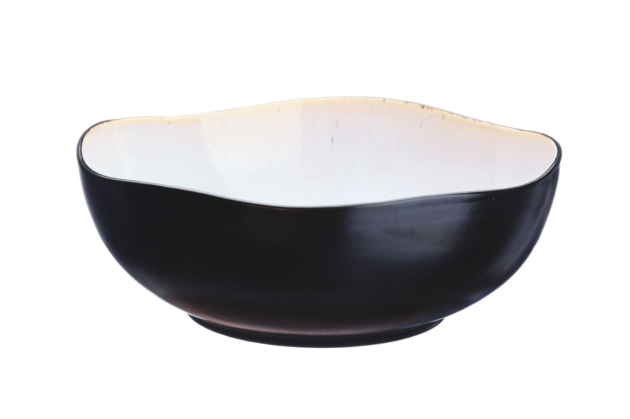 Insalatiera IRIS Ø24cm e Ø28,5cm - 2 pezzi - Bianco avorio