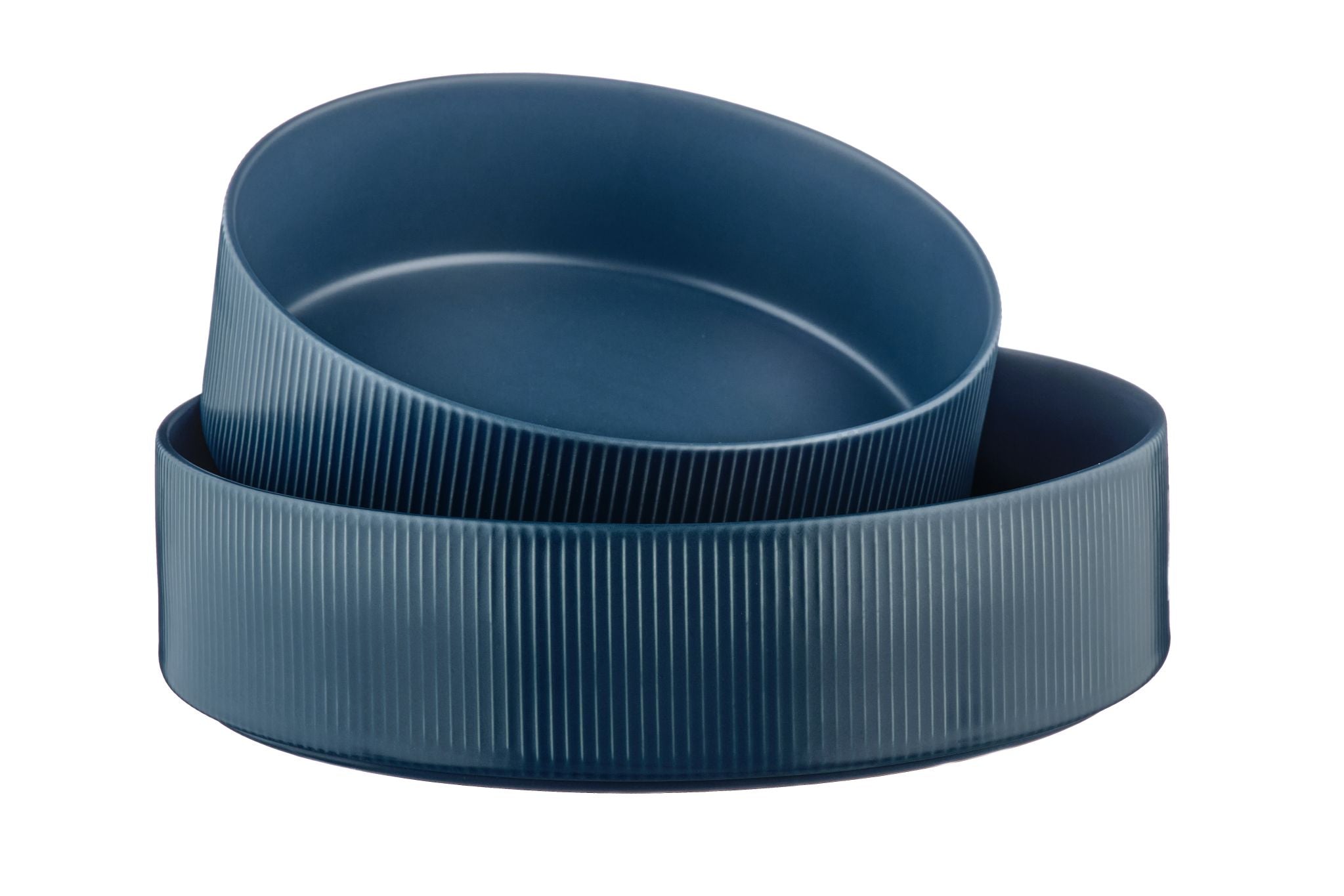 Salatschüssel SCANDI Ø21,5cm + Ø27,5cm - 2 tlg. - Navy