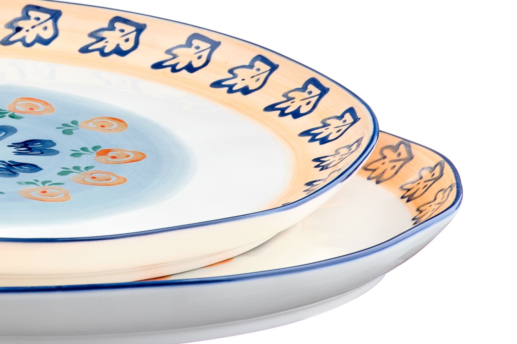 Servierplatten NAPOLI Ø30cm - 2 tlg. - Citrus