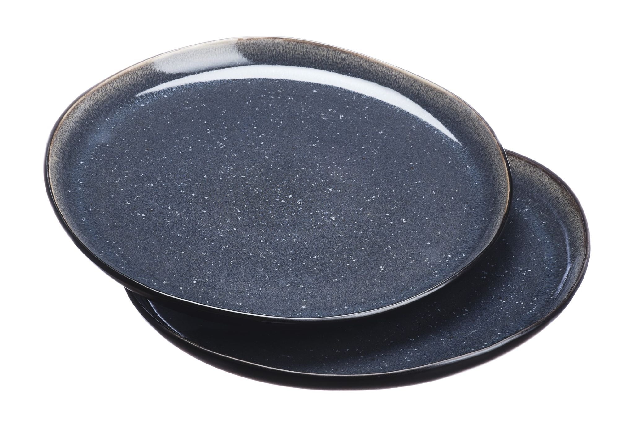 Service tray IRIS Ø32cm - 2 pieces - Night blue
