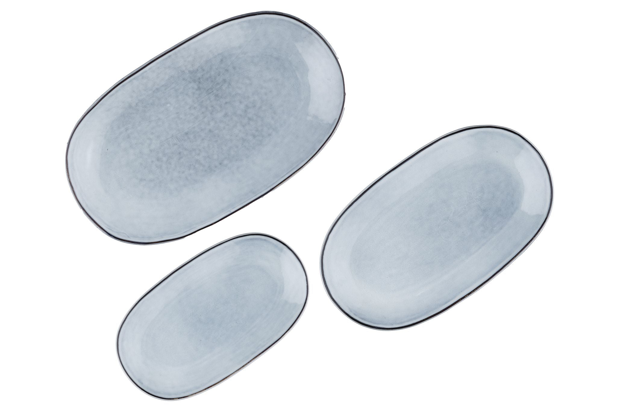 Serviertablett CLOUD - 3 tlg. - Grau