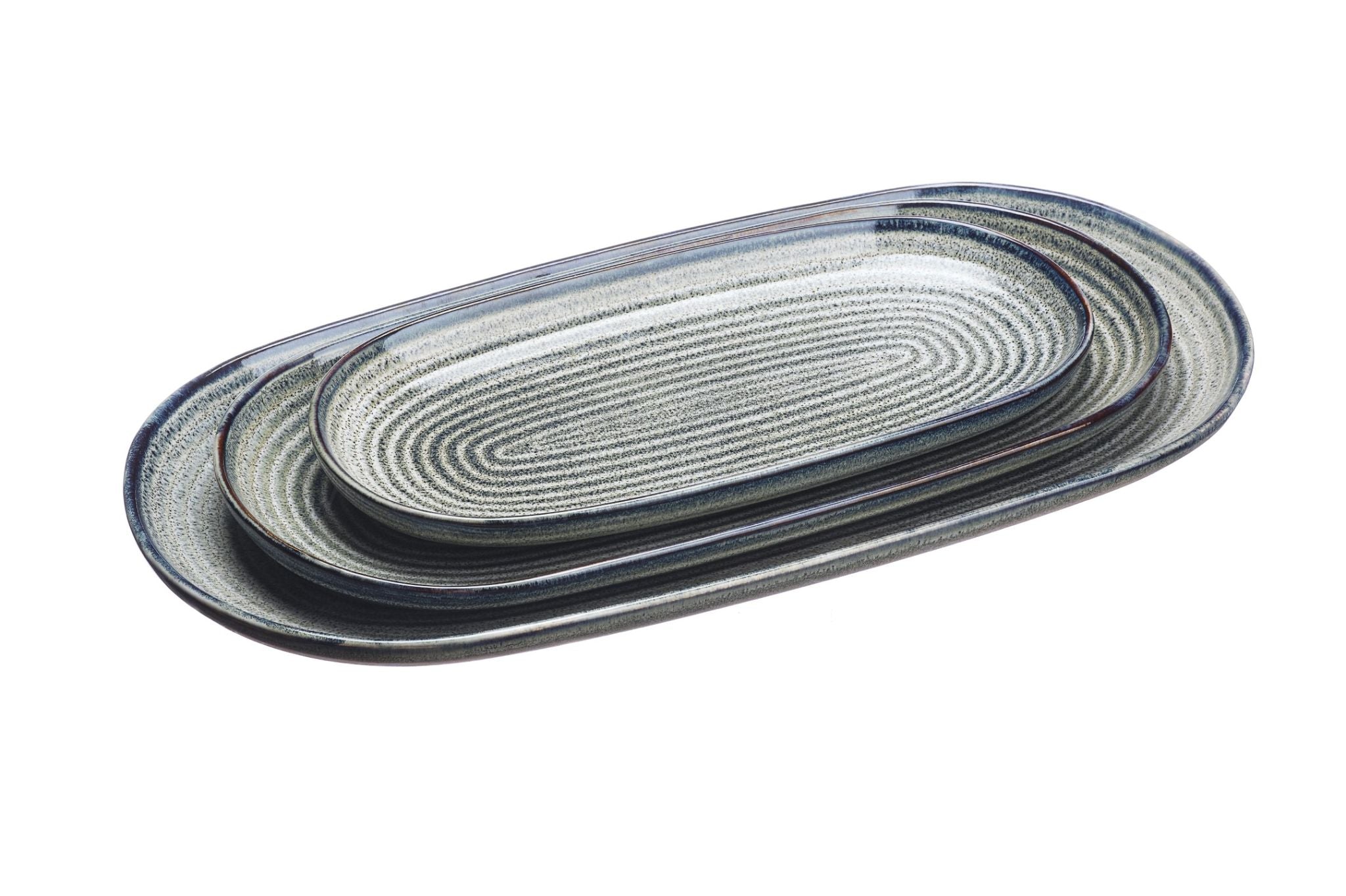 Servierplatten ZEN - 3 tlg. - Natur