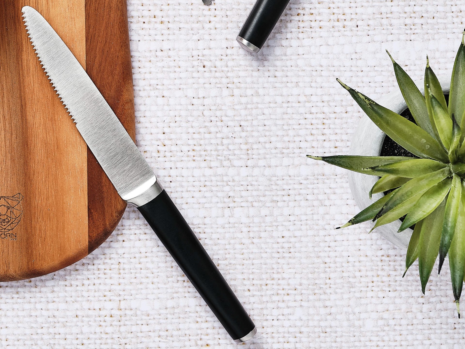 Steakmesser-Set JONA - 6 tlg. - schwarz