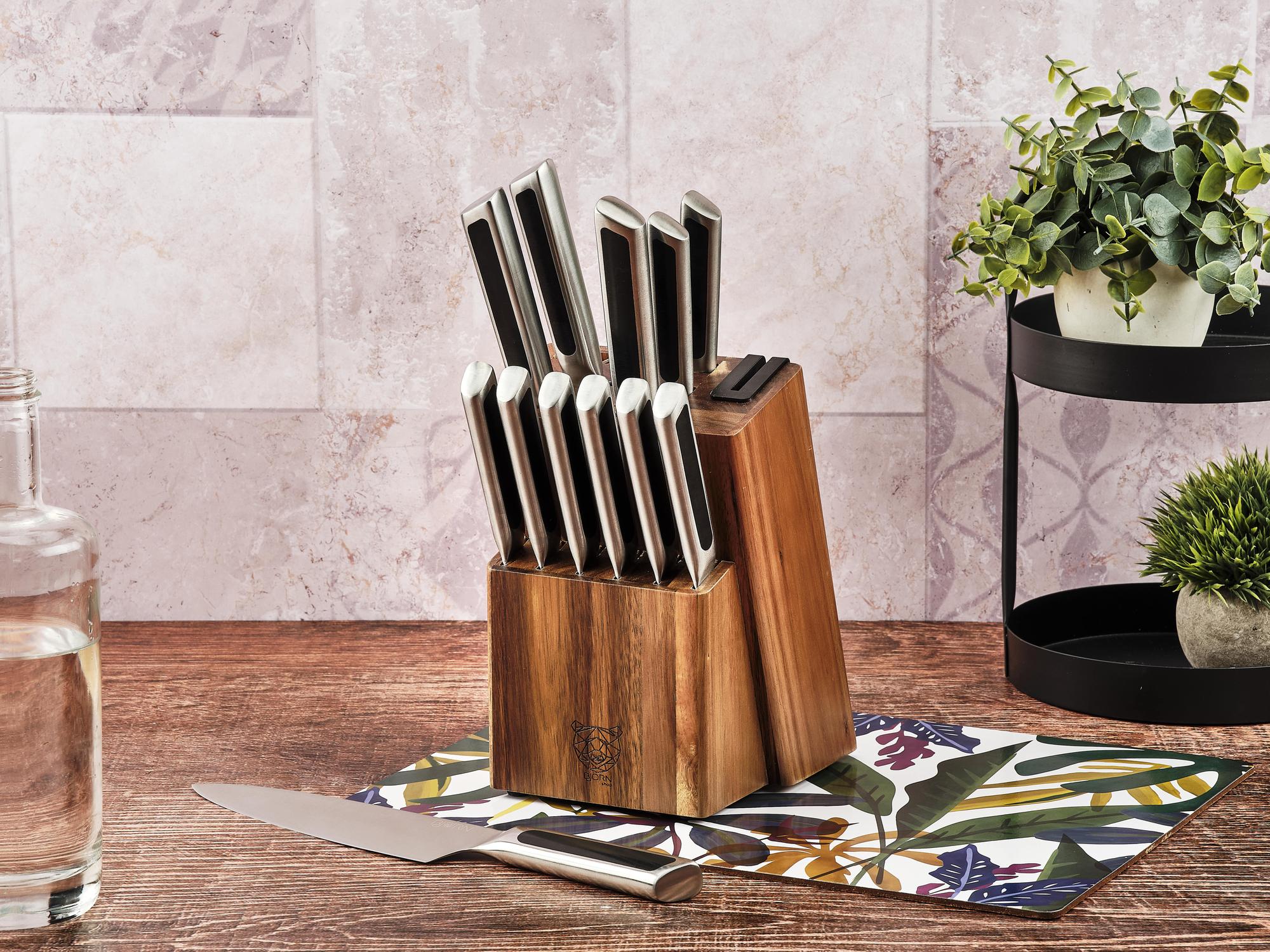 Steakmesser-Set LOKI - 6 tlg. - schwarz