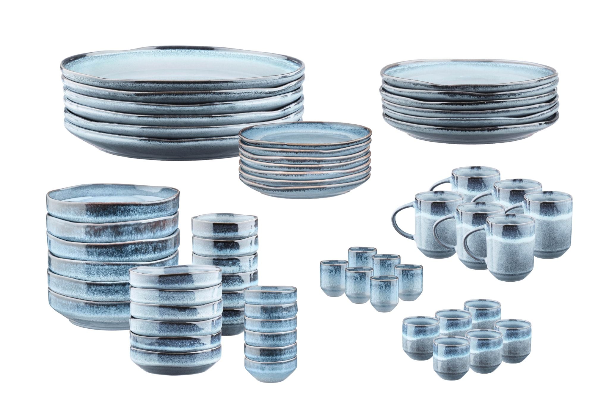 Geschirr-Set GENESIS - 60 tlg. - Meer