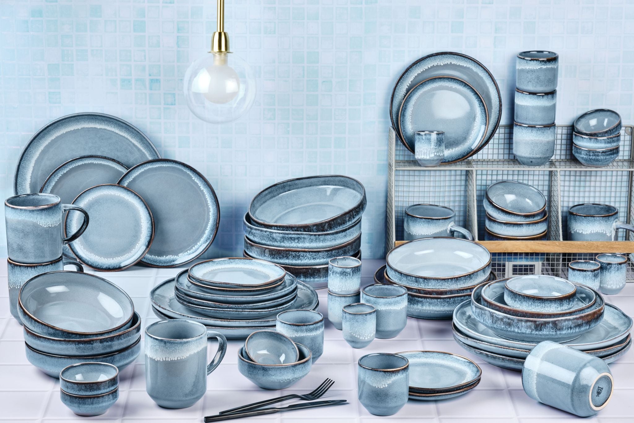 Complete Service Plus GENESIS - 60 pieces - Sea