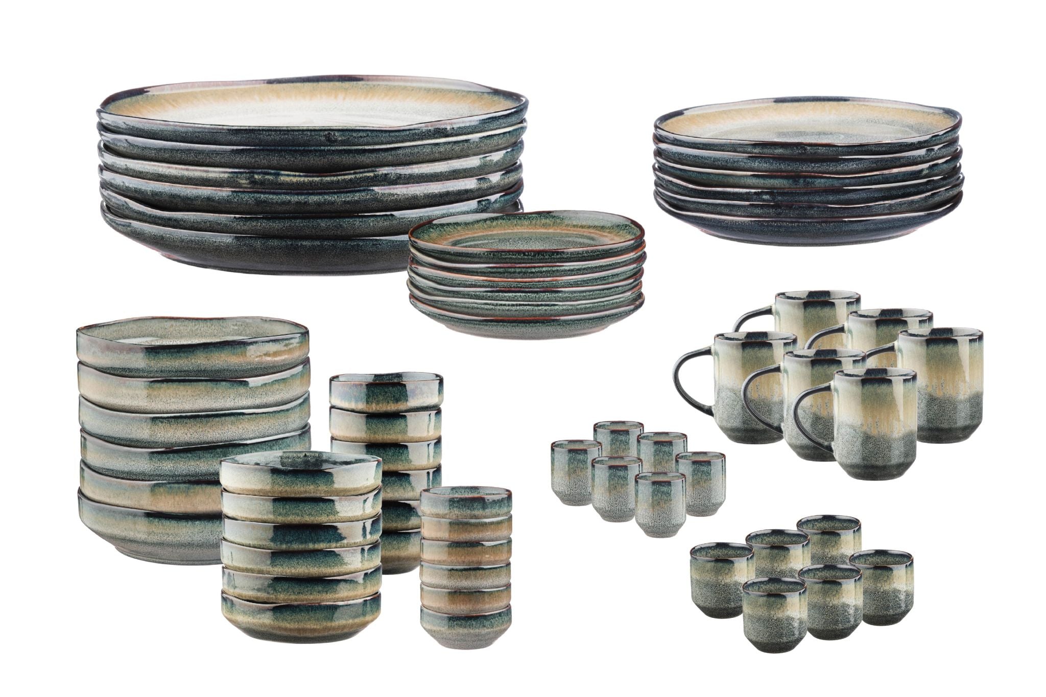 Geschirr-Set GENESIS - 60 tlg. - Land