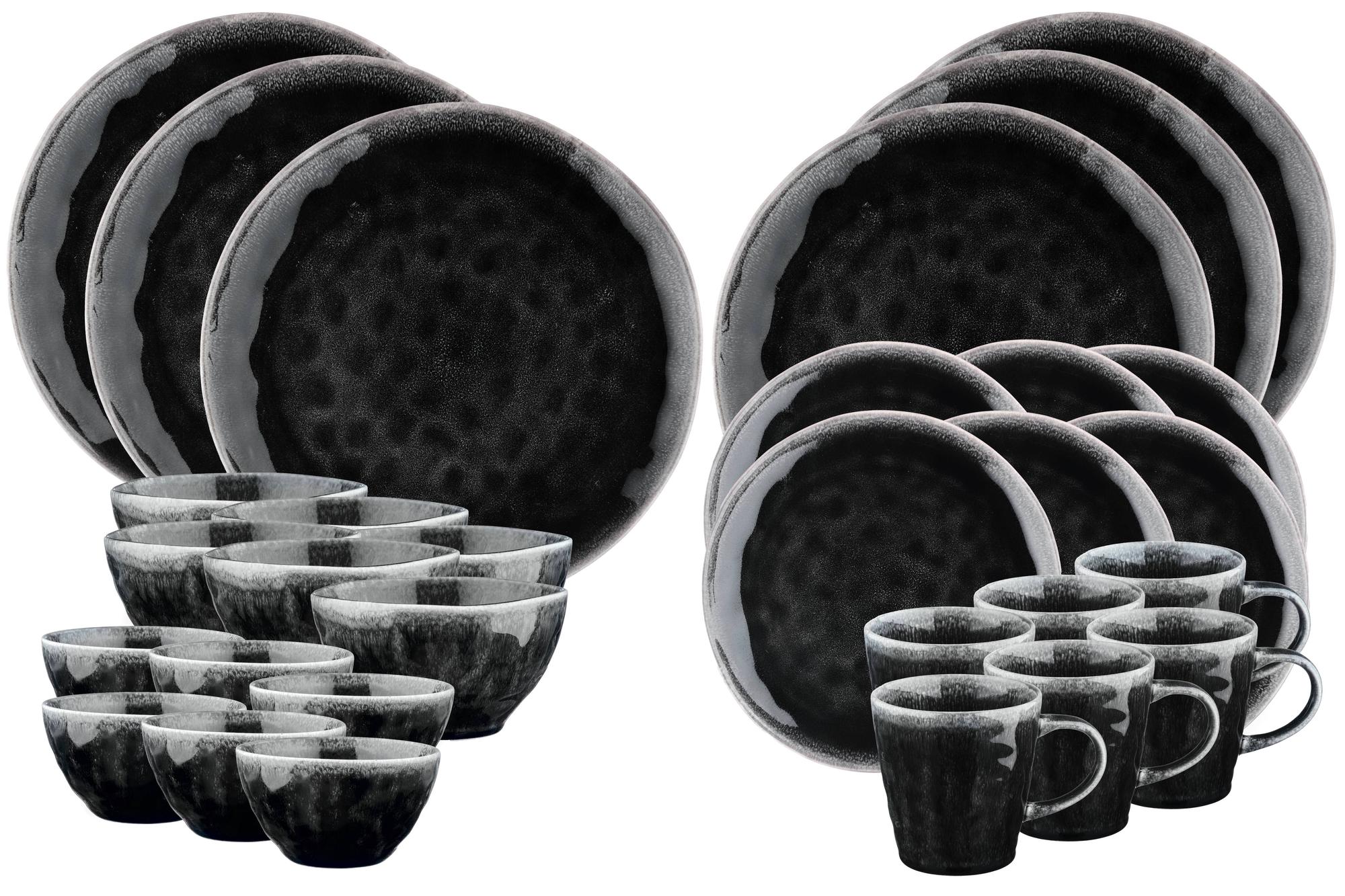 Geschirr-Set MOON - 30 tlg. - Tinte