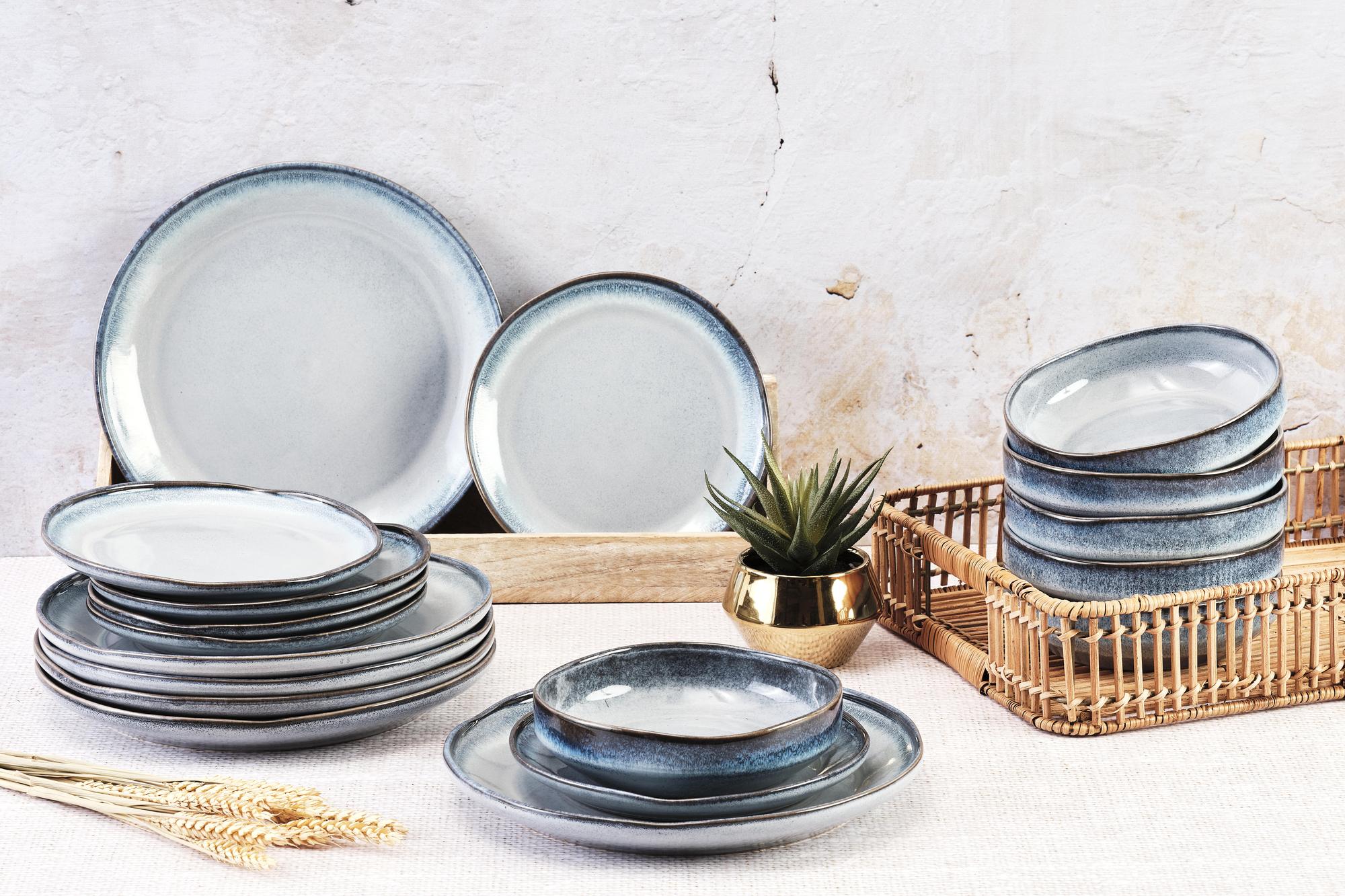 Geschirr-Set GENESIS - 18 tlg. - Meer