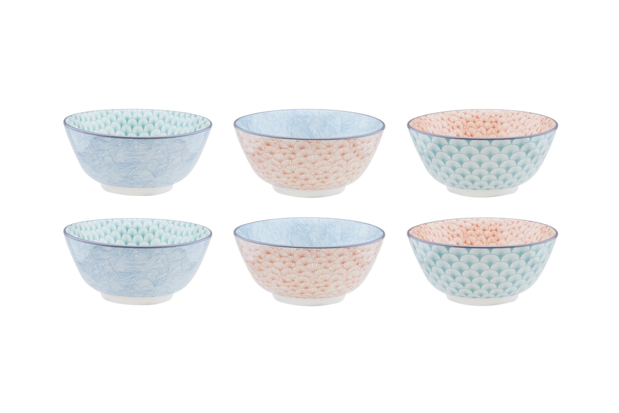 Servizio Essentials - 18 pezzi - Pastello