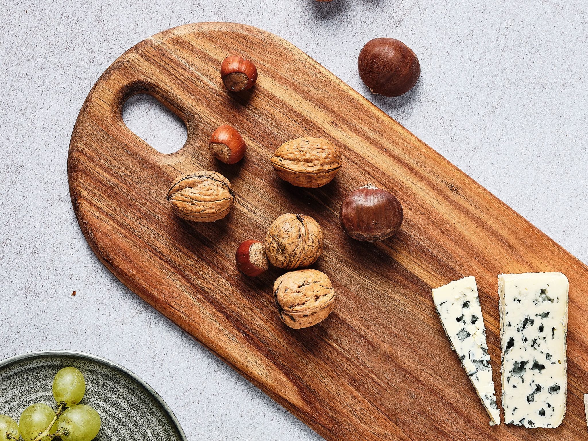 Tagliere in legno di acacia ELIN - 55 x 18 cm