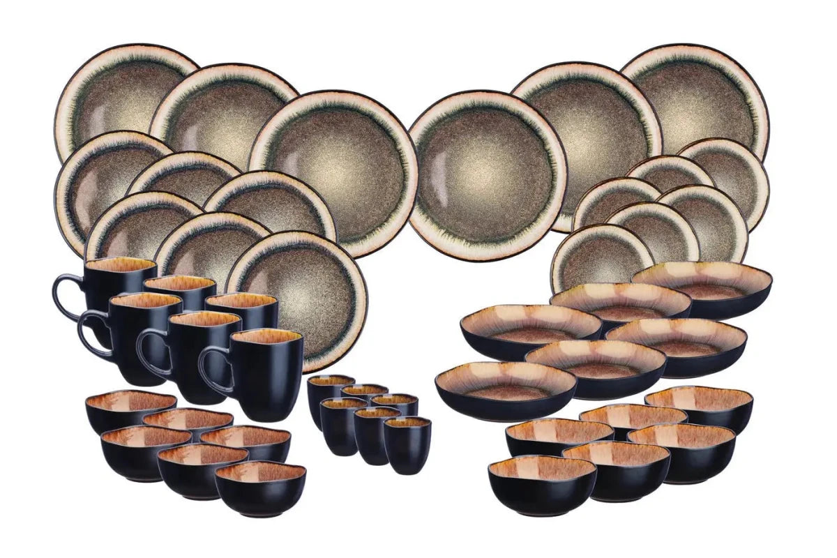 Björn Geschirr - Set IRIS - 48 tlg. - Wildbraun kaufen Bjorn Schweiz Webshop Onlineshop