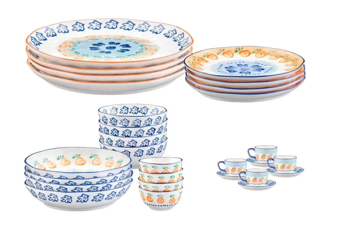 Björn Geschirr - Set Napoli - 28 tlg. - Citrus kaufen Bjorn Schweiz Webshop Onlineshop