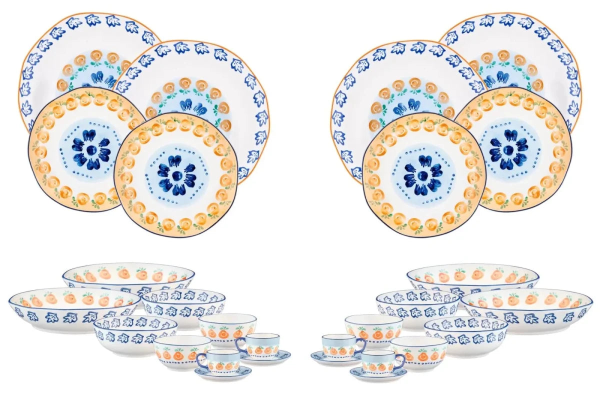 Björn Geschirr - Set Napoli - 28 tlg. - Citrus kaufen Bjorn Schweiz Webshop Onlineshop