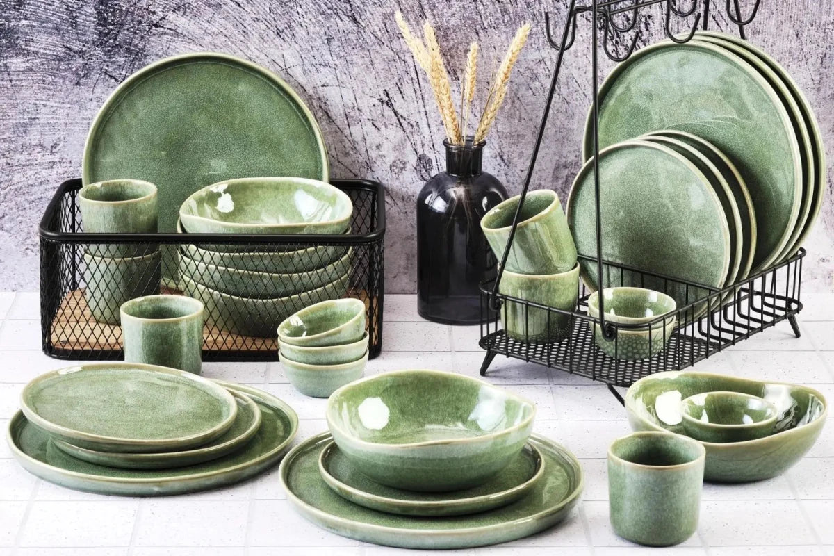 Björn Geschirr - Set NATURE - 30 tlg. - Minze kaufen Bjorn Schweiz Webshop Onlineshop