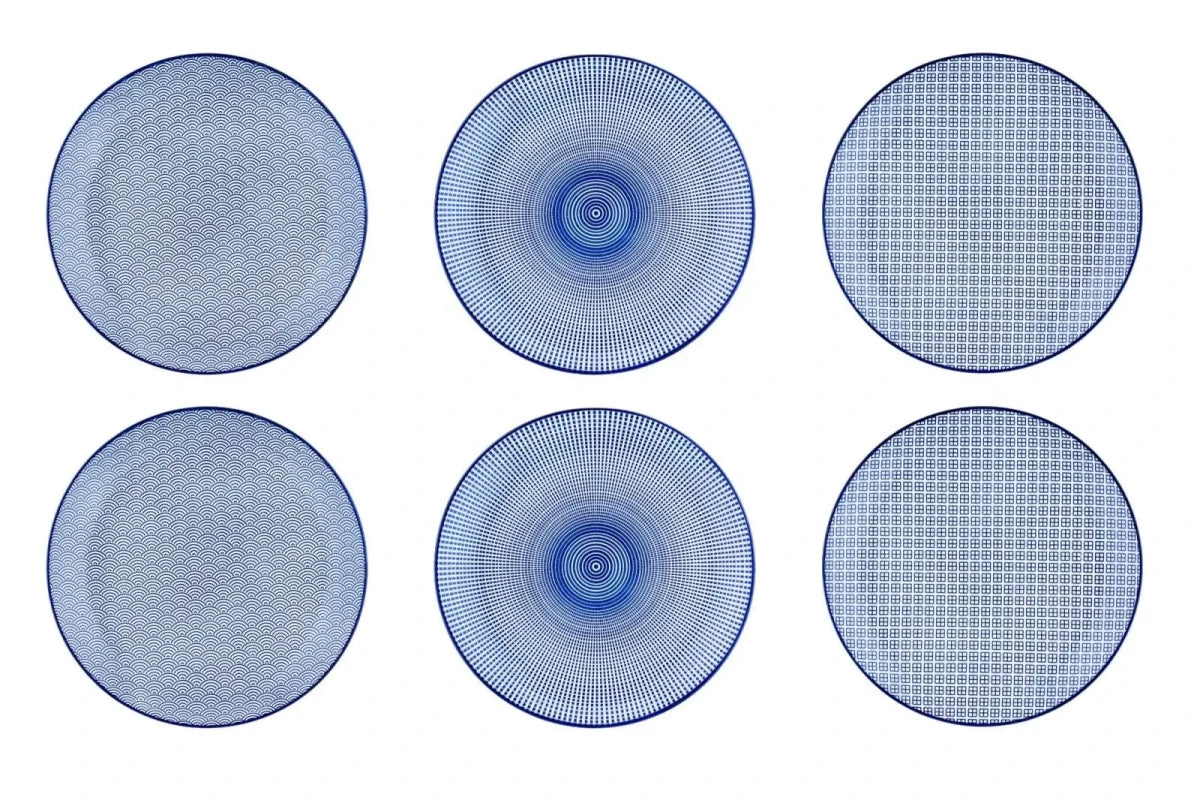 Björn Geschirr - Set PATTERN - 18 tlg. - Dunkelblau kaufen Bjorn Schweiz Webshop Onlineshop