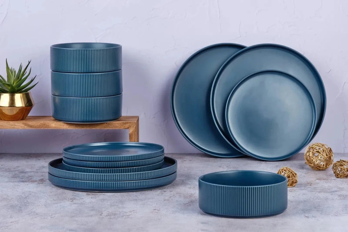 Björn Geschirr - Set SCANDI - 12 tlg. - Navy kaufen Bjorn Schweiz Webshop Onlineshop