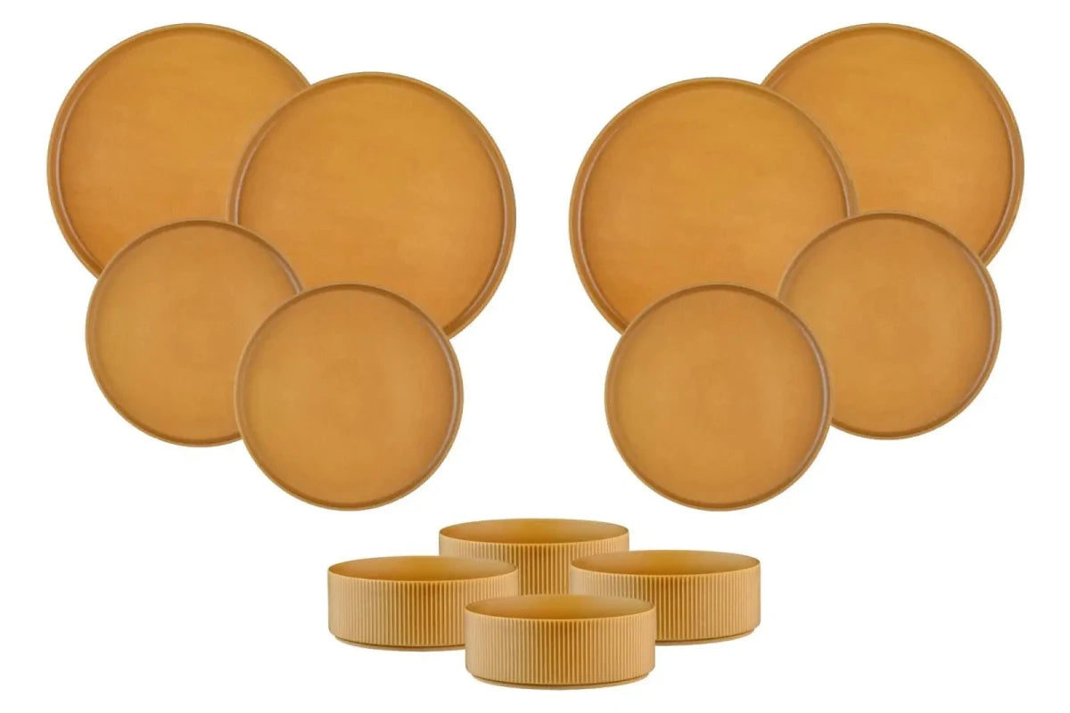 Björn Geschirr - Set SCANDI - 12 tlg. - Ocker kaufen Bjorn Schweiz Webshop Onlineshop