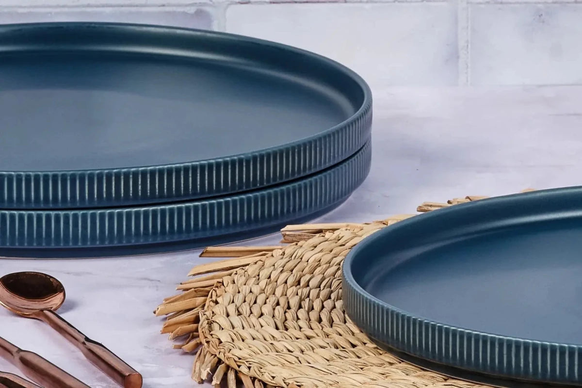 Björn Geschirr - Set SCANDI - 36 tlg. - Navy kaufen Bjorn Schweiz Webshop Onlineshop