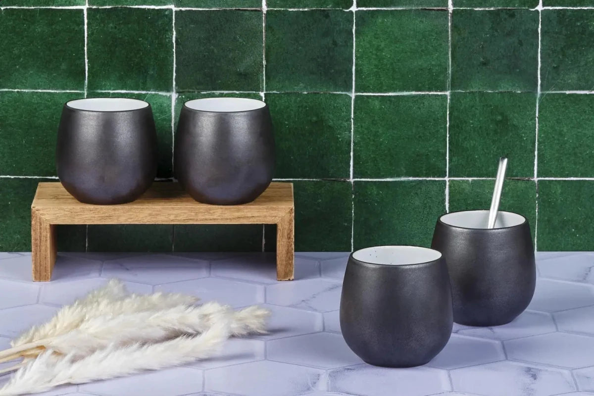 Björn Tassen - Set Gourmet 400ml - 4 tlg. - Onyx kaufen Bjorn Schweiz Webshop Onlineshop