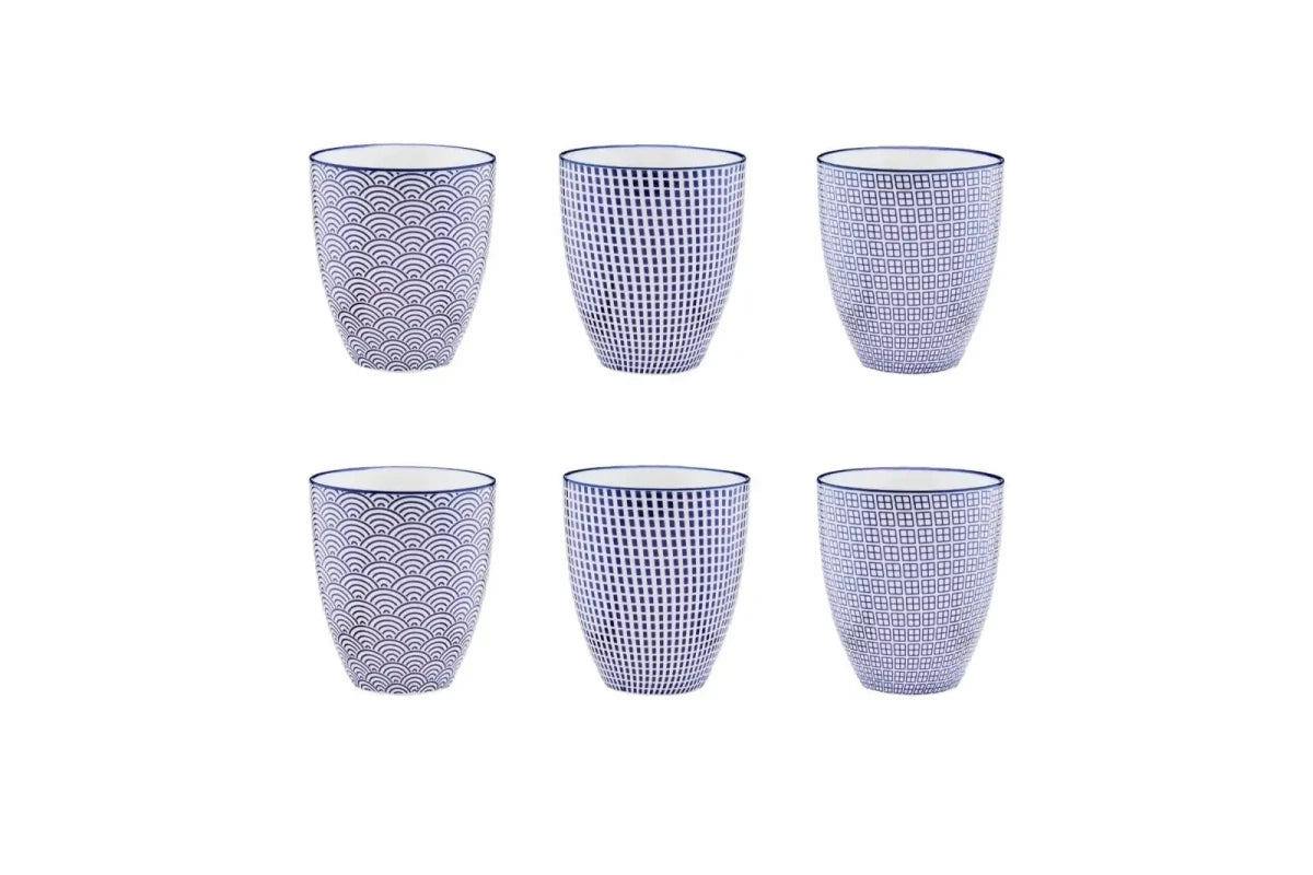 Björn Tassen - Set PATTERN 300ml - 6 tlg. - Dunkelblau kaufen Bjorn Schweiz Webshop Onlineshop