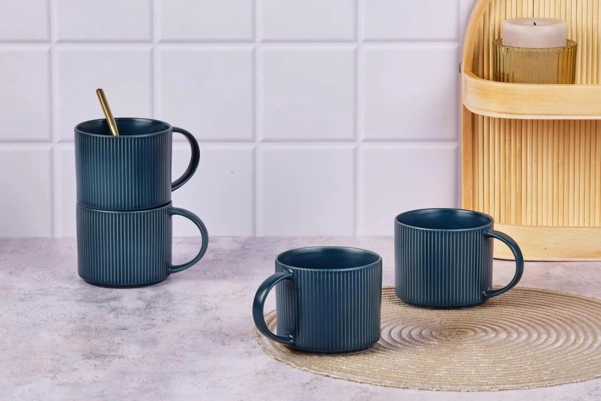 Björn Tassen - Set SCANDI Ø12cm 500ml - 4 tlg. - Navy kaufen Bjorn Schweiz Webshop Onlineshop