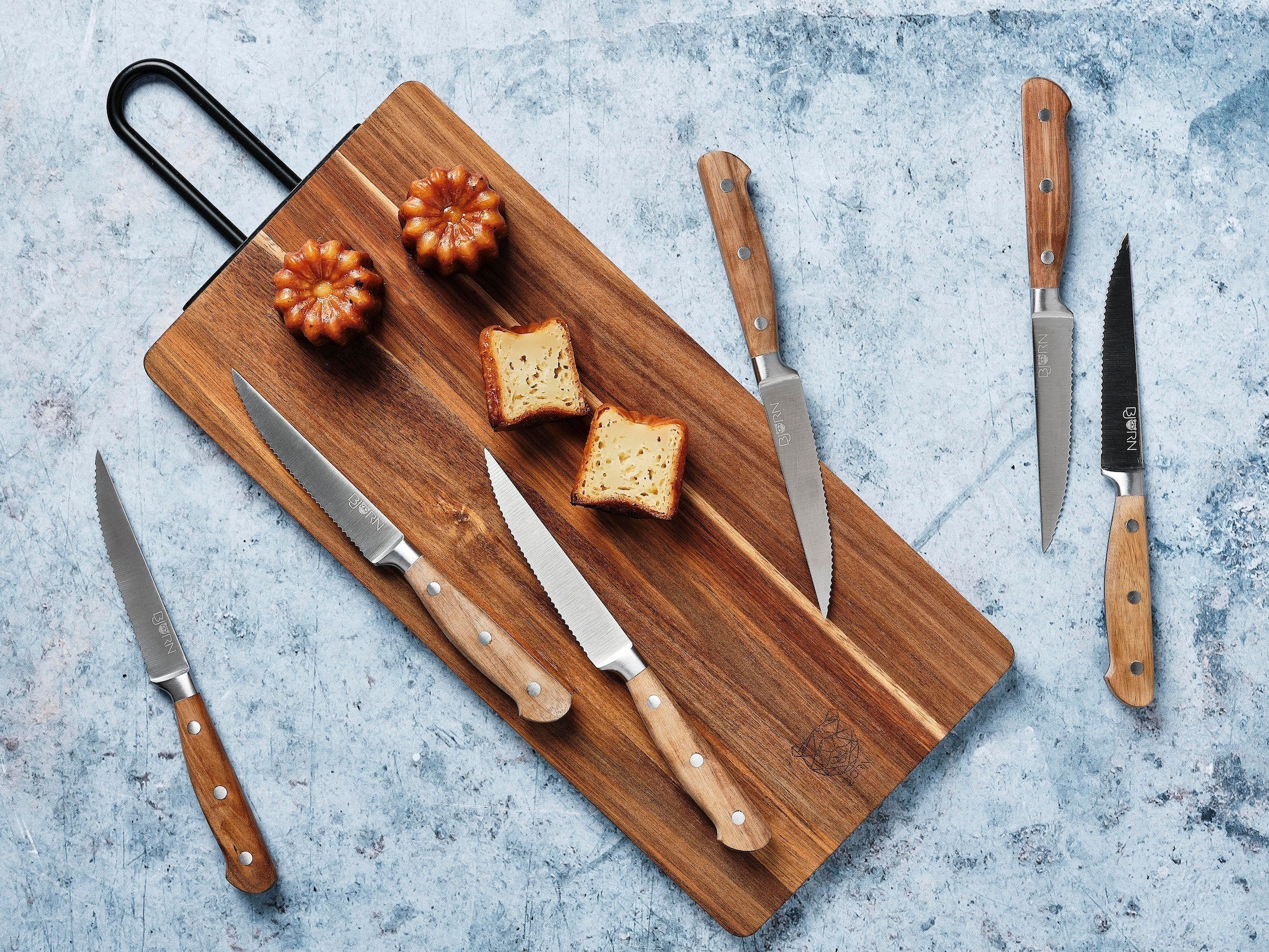 Messer und Bretter