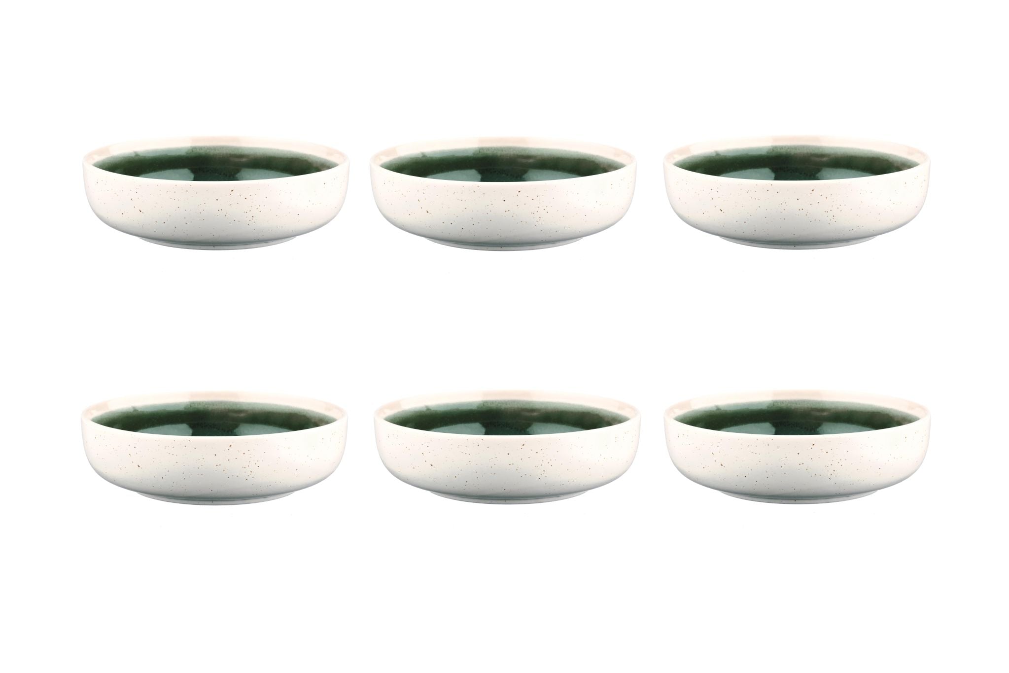 Schalen OXYGEN Ø17,5cm - 6 tlg. - Graugrün