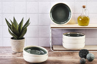 Bol OXYGEN Ø17,5cm - 6 pièces - Vert de gris