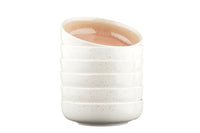 Bowl OXYGEN Ø17,5cm - 6 pieces - Powder pink