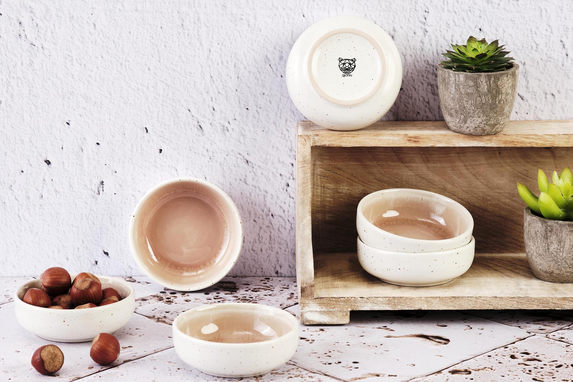 Ciotola OXYGEN Ø9cm - 6 pezzi - Rosa cipria