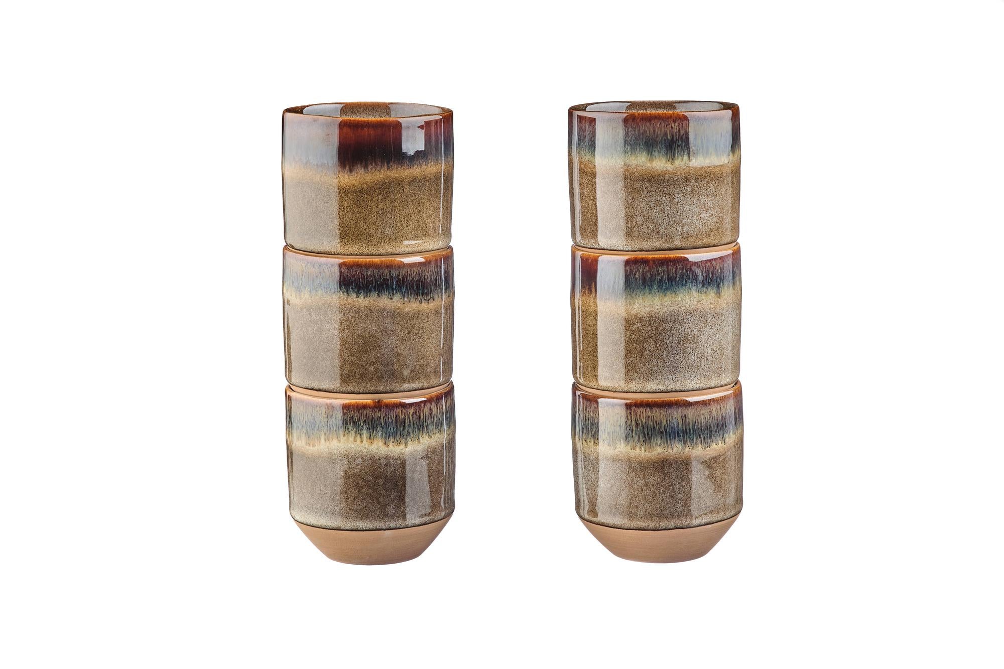 Tazza GENESIS 15cl - 6 pezzi - Basalto