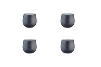 GOURMET mug 40cl - 4 pieces - Onyx