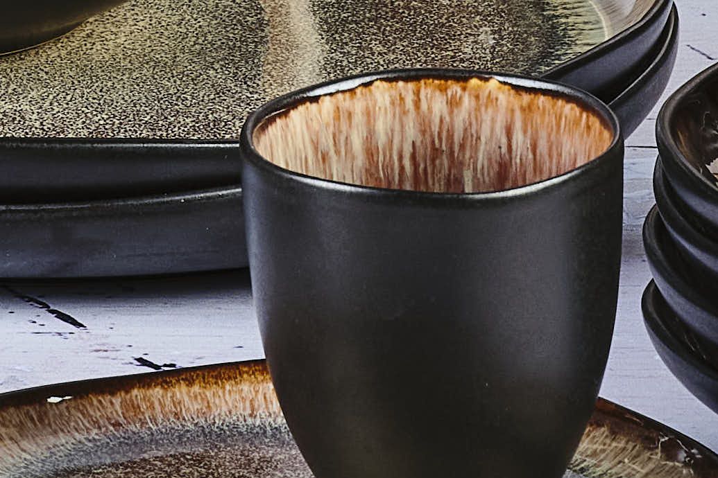 Tassen-Set IRIS 15cl - 6 tlg. - Braun