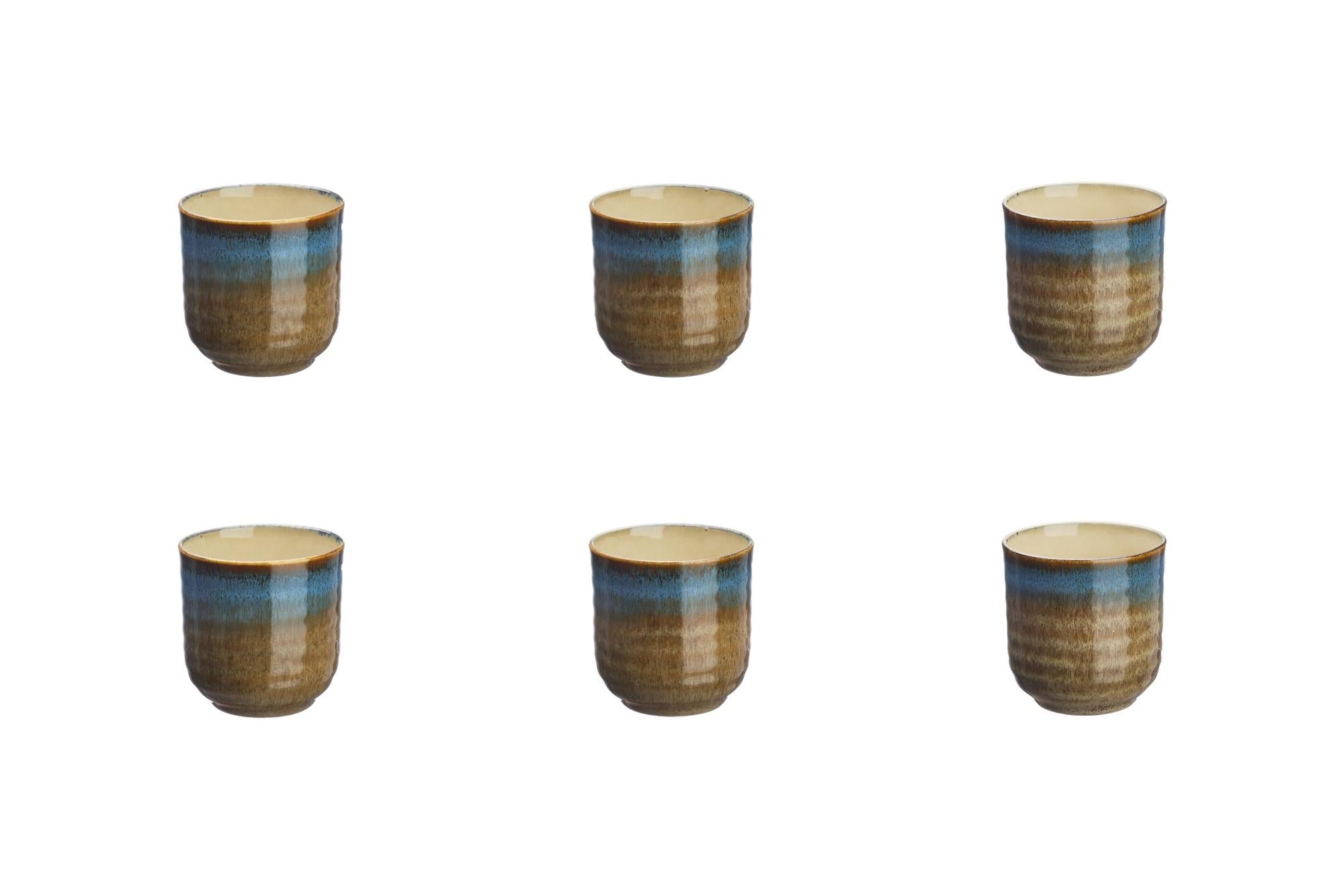 Tazza ISLAND 15cl - 6 pezzi - Terra e mare