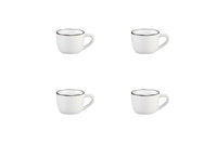 PURE tazza 12cl - 4 pezzi - Biancaneve